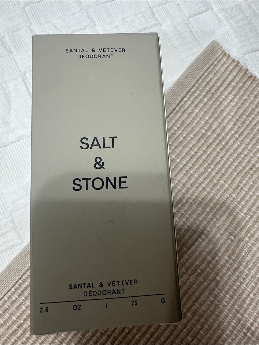 Sephora Salt & Stone Santal & Vetiver Deodorant โ Beige